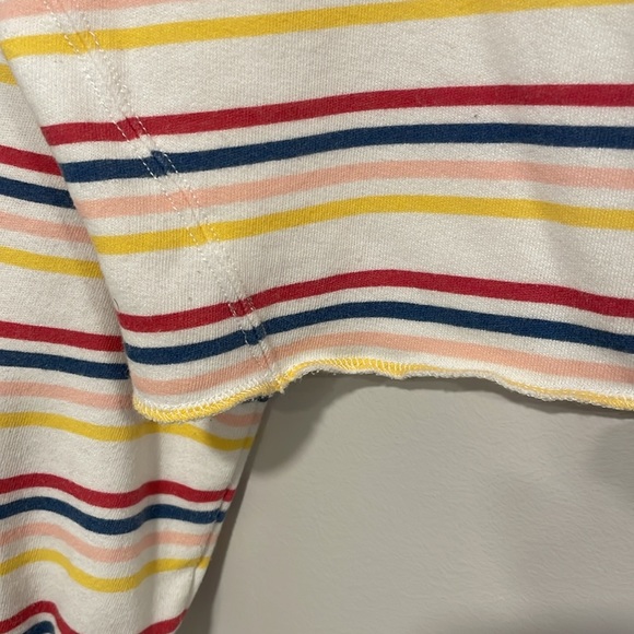 Hollister Striped Cropped Sweater - Picture 2 of 4